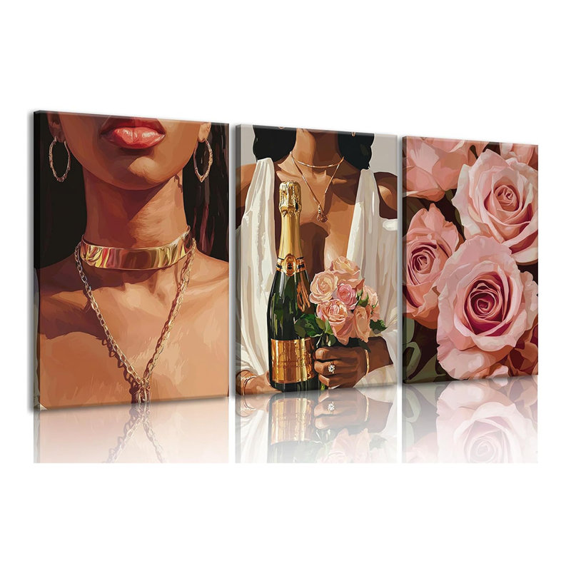 3 Piece Wrapped Canvas Print