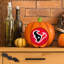 Décoration citrouille en résine NFL Houston Texans | 10 po