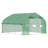 Outsunny 11.5' X 10' X 6.5' Walk-In Tunnel Greenhouse With Zippered Mesh Door, 7 Mesh Windows & Roll-Up Sidewalls, Upgraded Gardening Plant Hot House With Galvanized Steel Hoops, Green-124869851-124869852