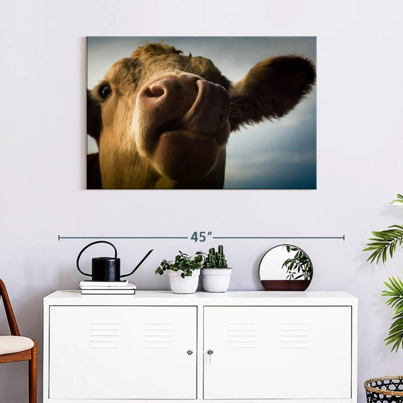 Silly Cow, 24" H x 36" W