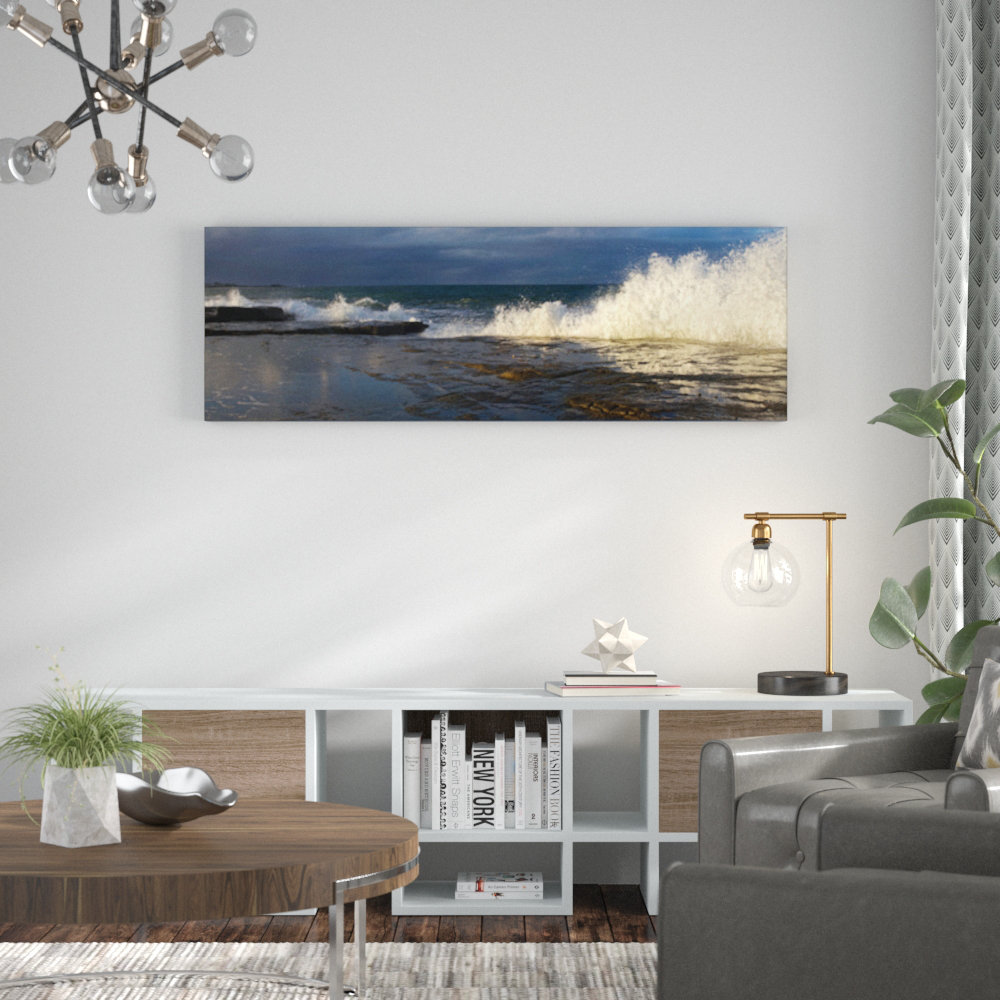 Angourie Swel by Andrew Brown Photographic Print on Canvas in Brown