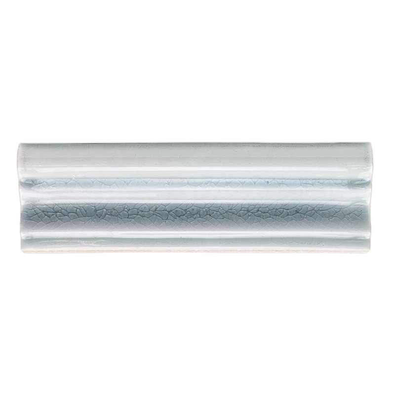 Nabi 2X6 Glass Chair Rail Liner, Arctic Blue