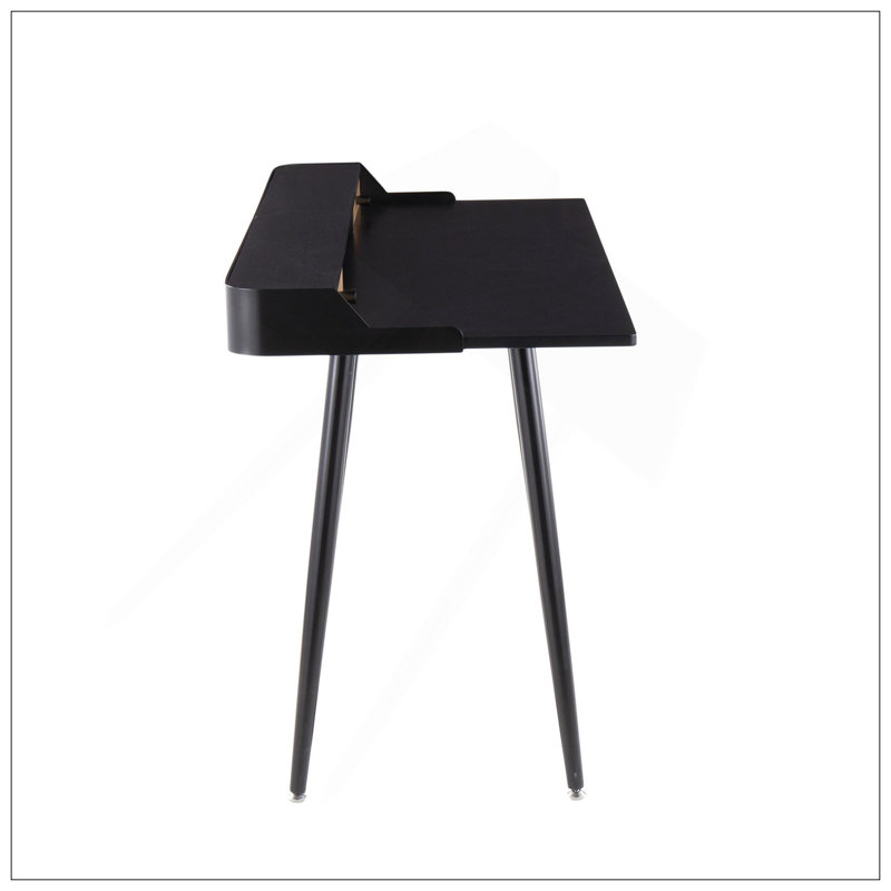 Modern And Versatile Desk With Stylish Accents For Any Workspace, Black