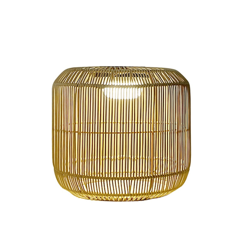 Rattan Table Lamp, 28 cm H x 30 cm W x 30 cm D