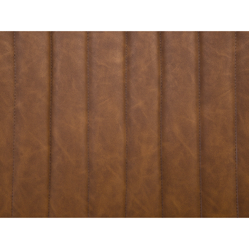 Manford Upholstered Slipper Chair, Brown