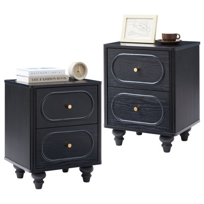 Dorth 2 - Drawer Nightstand (Set Of 2) by Alcott Hill