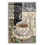 «Coffee Art A» par Jean Plout, art mural en verre acrylique, 12 po x 16 po-132493089
