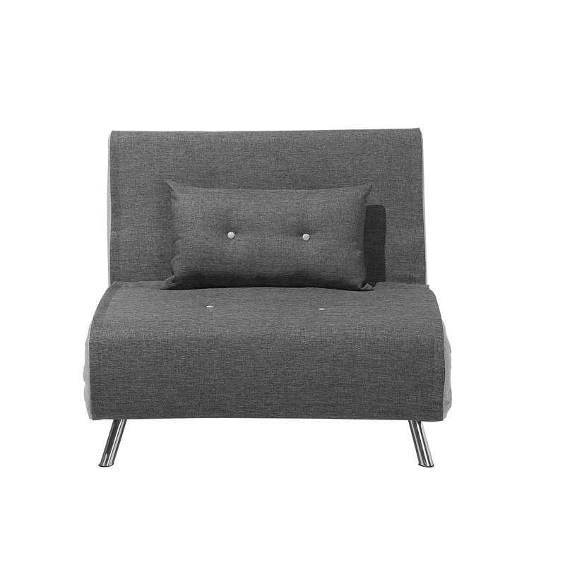 Frede 1 Seater Sofa Bed, Grey