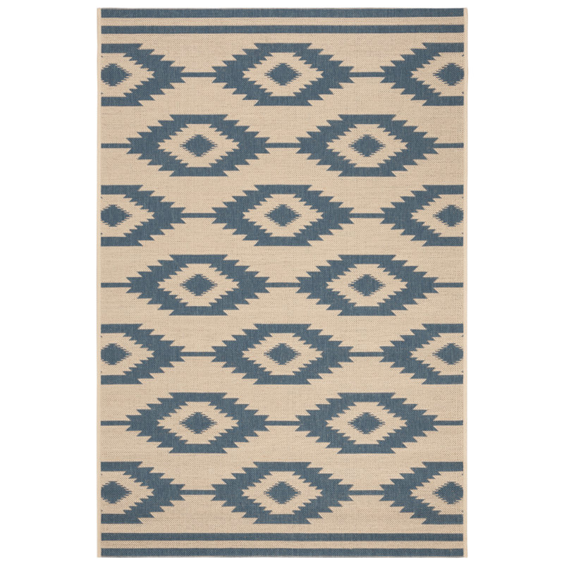 Devito Southwestern Indoor/Outdoor Area Rug, Rectangle 3' x 5'