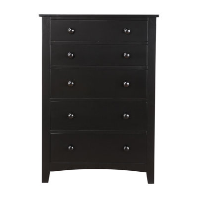 Commode 5 tiroirs Alveta