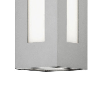 Luminaire suspendu d'extérieur 1 lumière H 18,3 po Dorian