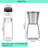 48PCS Spice Jars and 4PCS Pepper Grinder