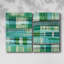 Teal Pattern I-Premium Gallery Wrapped Canvas -Ready to Hang-1809351164