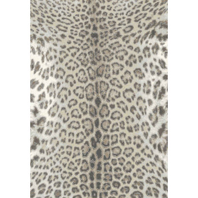 Stepp Rectangle Animal Print Area Rug