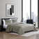 Vera Wang Linear Stitch Solid Quilt Set