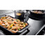 AGA Era 44"W  4.5 Cu.Ft. Freestanding Induction Convection Range in Black Glass with Chrome Trim