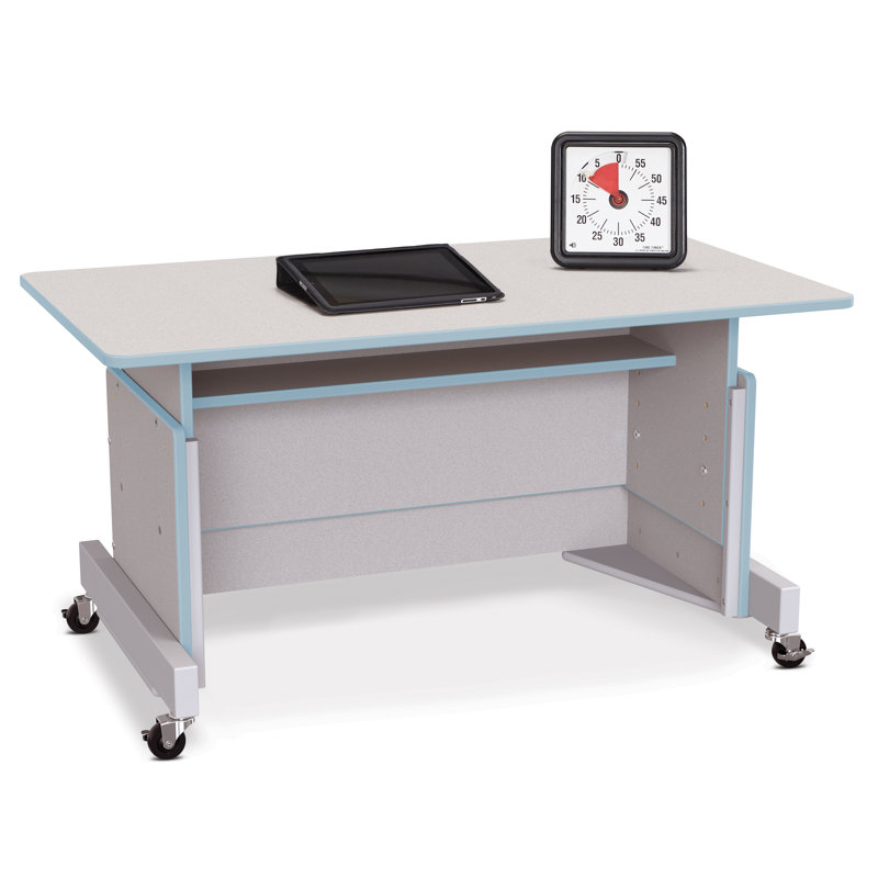 Bureaux d'ordinateur Rainbow Accents® Apollo, Bleu côtier