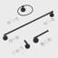 Ensemble de quincaillerie de salle de bain 4 pièces Avalon - 9024-Kit-RD-98379627