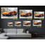 Classic Orange Lamborghini Countach Canvas Art - Retro Cityscape Wall Decor for Car Enthusiasts Available in Multiple Sizes-1770998669