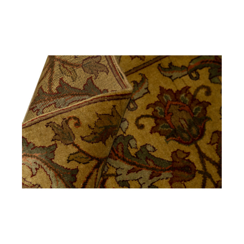 Wool Oriental Area Rug in Brown