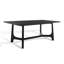 Burk 76" Trestle Dining Table-756080631