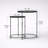 Thaliya Iron Tray Top Nesting Tables
