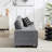 Corduroy Fabric 3-Seater Sofa-1331550183
