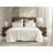 4 Pieces Sateen Sheet Set,White-122818043-122818038
