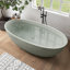Baignoire de trempage extérieure 71 po Terrazzo