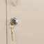 Oberdan 1 -Door 4 -Shelf Storage Cabinet-495084084