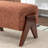 Karsen Upholstered Bench with Solid Wood Leg-928901797