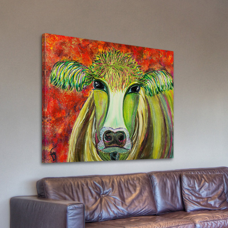 France Gilbert - Wrapped Canvas Painting, 101cm H x 132cm W