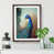 Walnut Framed Paper