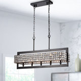 Anantha 5 - Light Dimmable Kitchen Island Square / Rectangle Chandelier