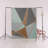 Multi-Colored Mixed Geometric Triangle Shape Patterned Creative Modern Decorative Rug-1778714373