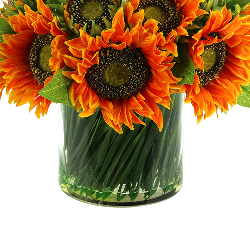 Sunflower Floral Arrangement in Vase