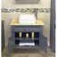 Bournemouth 750mm Single Bathroom Vanity with Vessel Ceramic Basin
