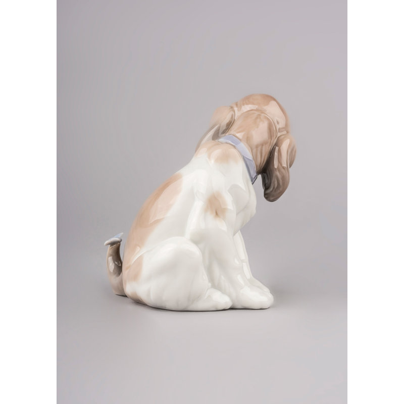 Gentle Surprise Dog Figurine