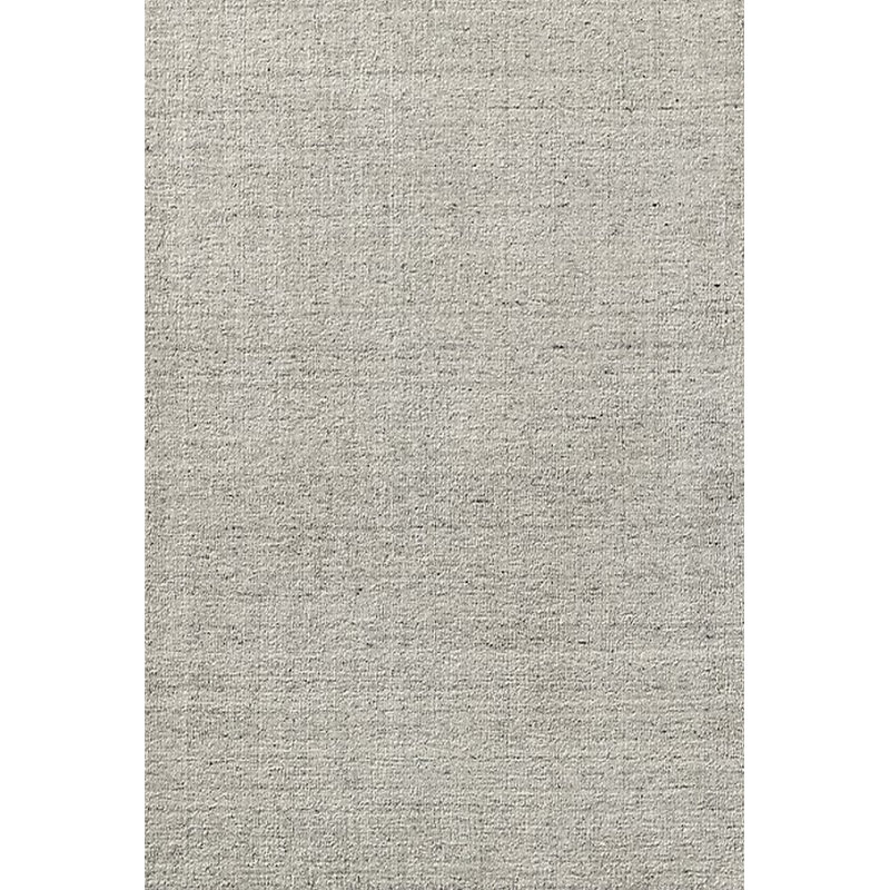 Tapis gris clair Comfort, Rond 8 pi