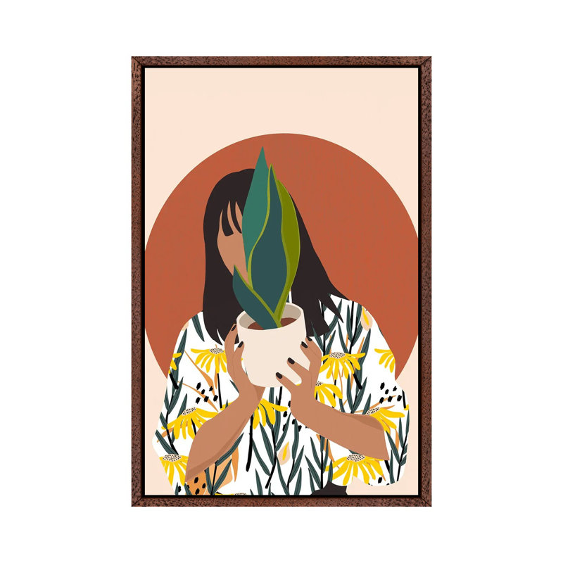 Plant Parent by 83 Oranges - Gallery-Wrapped Canvas Giclée on Canvas, Classic Wood Framed, 66.04 cm H x 45.72 cm W