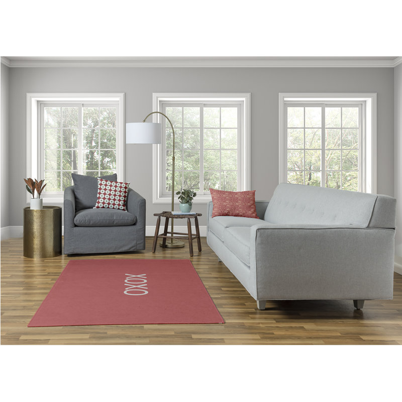 Chenille Indoor Rug, Rectangle 4' x 6'
