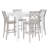 Ariarna 5-piece Square Counter Height Dining Set-1119018623