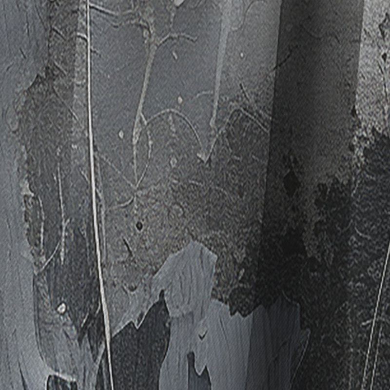 Contraste Harmony II - rideau abstrait à spirales - rideau occultant abstrait - 1 panneau, 52" W x 120" L