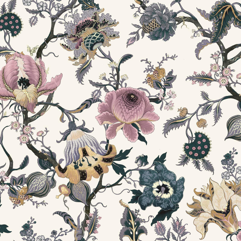 Artemis 9.84' L x 70.8" W Wallpaper Roll, Off White
