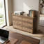 Commode 6 tiroirs avec base sculptée Burkhart-1300685554