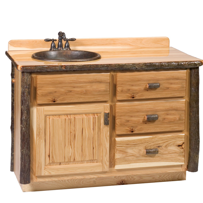 Meuble-lavabo Fireside Lodge Hickory, Espresso