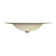 The Renovators Supply Inc. 18.31'' White Ceramic Rectangular Bathroom Sink with Overflow