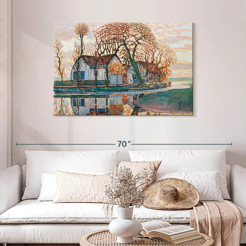 Ferme Lilie près de Duivendrecht, H 30 po x l 45 po