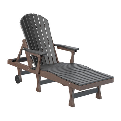 Comfo Back Outdoor Chaise Lounge