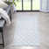 Tapis ivoire Kehr Lattice